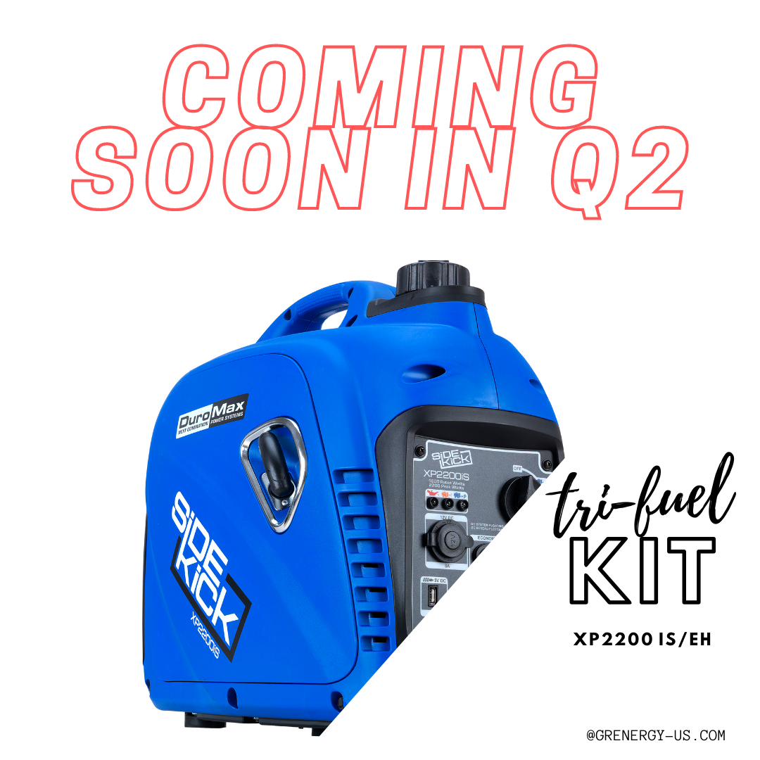 XP22000is / XP2200EH Propane, Natural Gas & Gasoline Tri Fuel Conversi