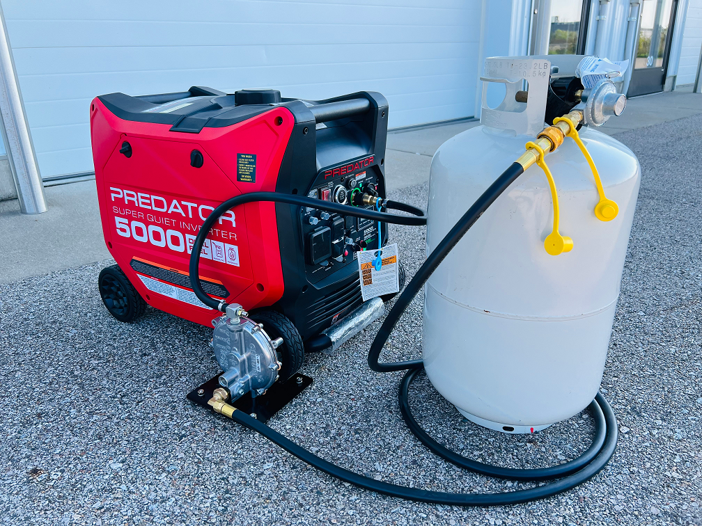 PREDATOR 5000 Propane, Natural Gas & Gasoline Tri Fuel Conversion Kit ...