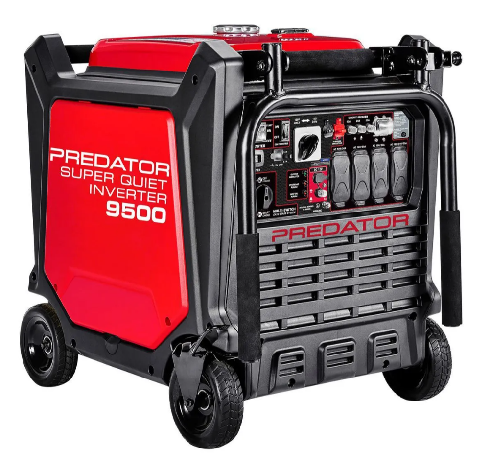 HF 9500 Propane, Natural Gas & Gasoline Tri Fuel Conversion Kit for PREDATOR Generator Inverter