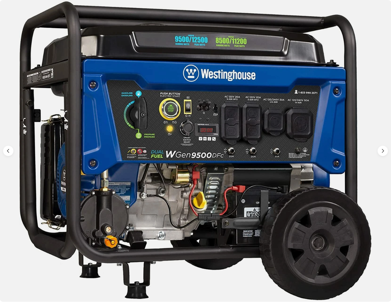極希少Western Electric TRANS GA-50991 2個 WGen9500 Propane, Natural Gas, & Gasoline Tri Fuel Conversion