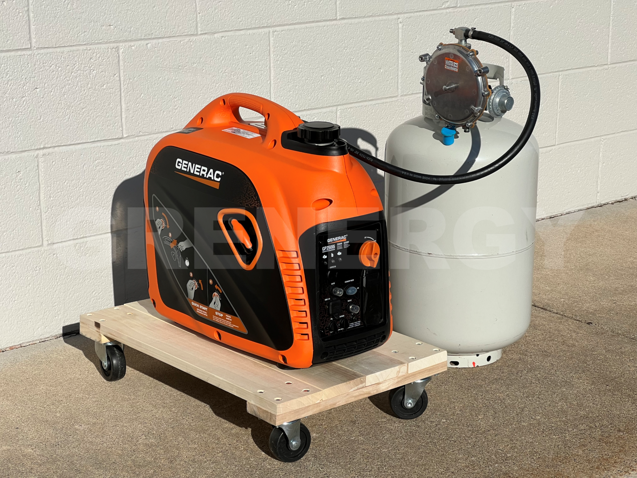 GP2200i GP2500i Propane Natural Gas Gasoline Tri Fuel