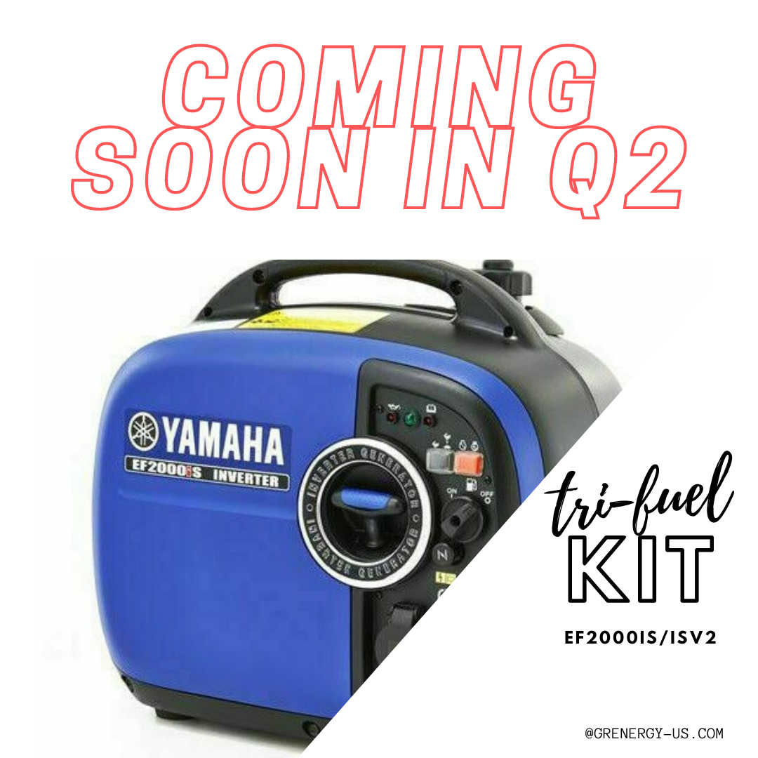 EF2000iS/EF2000iSv2 Propane, Natural Gas & Gasoline Tri Fuel